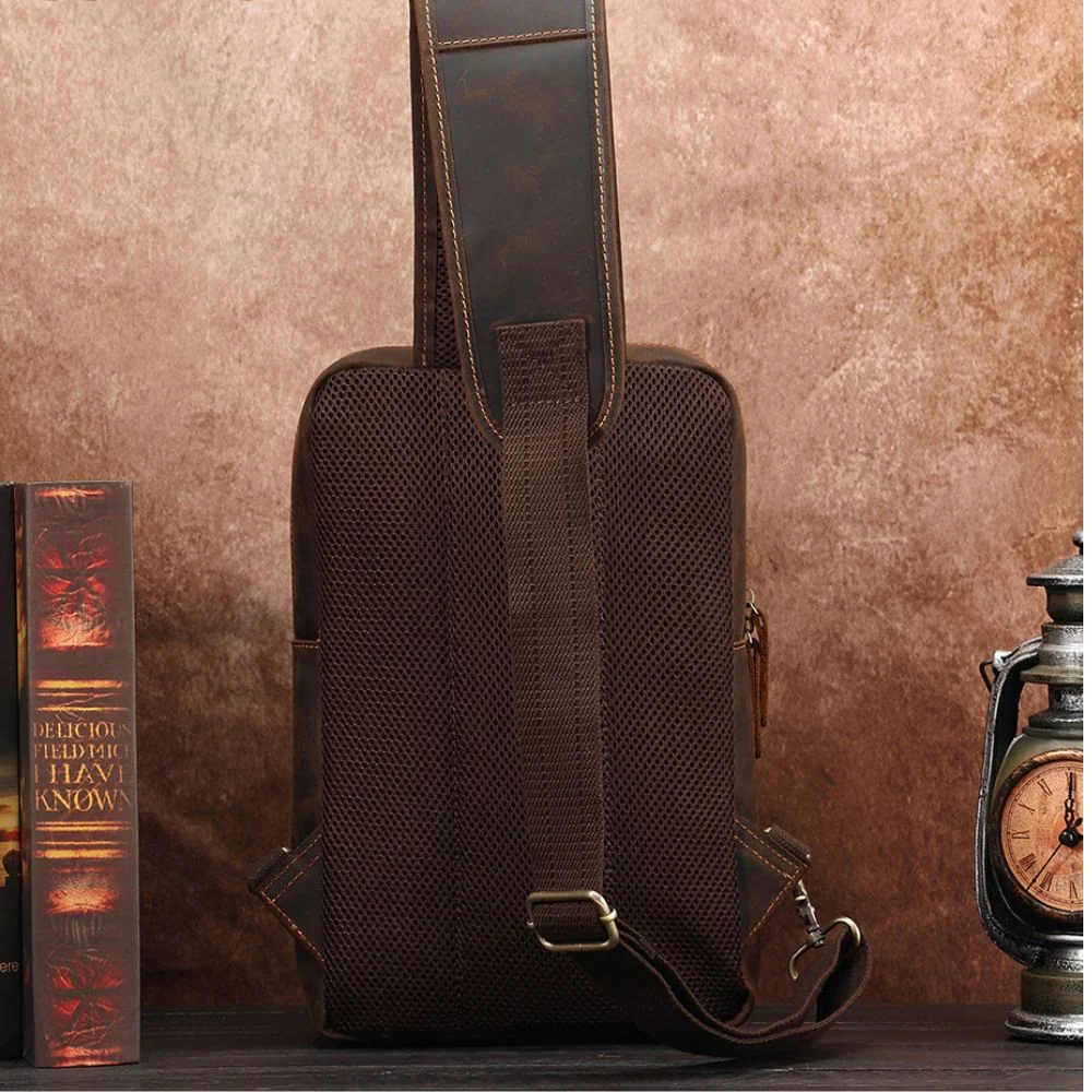 Back of The Obrysus styled against a warm backdrop